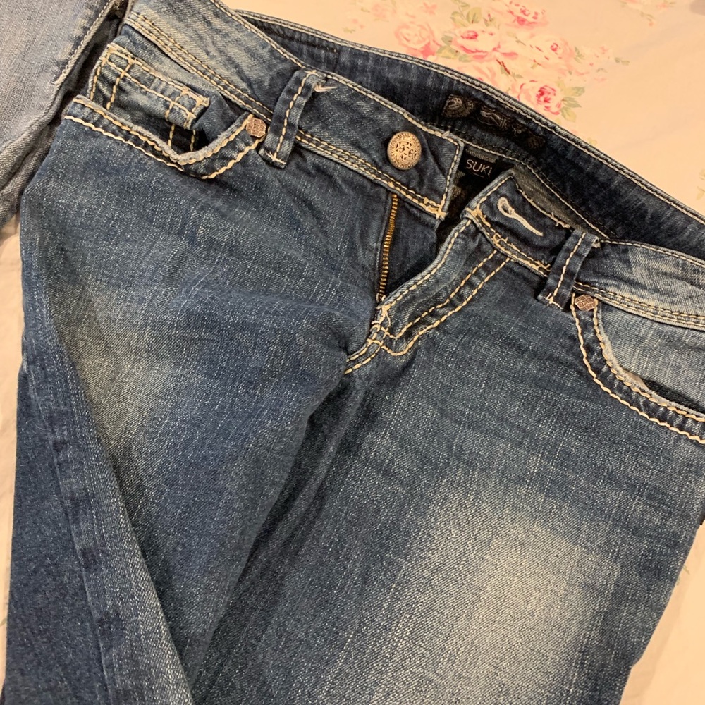 Silver jeans